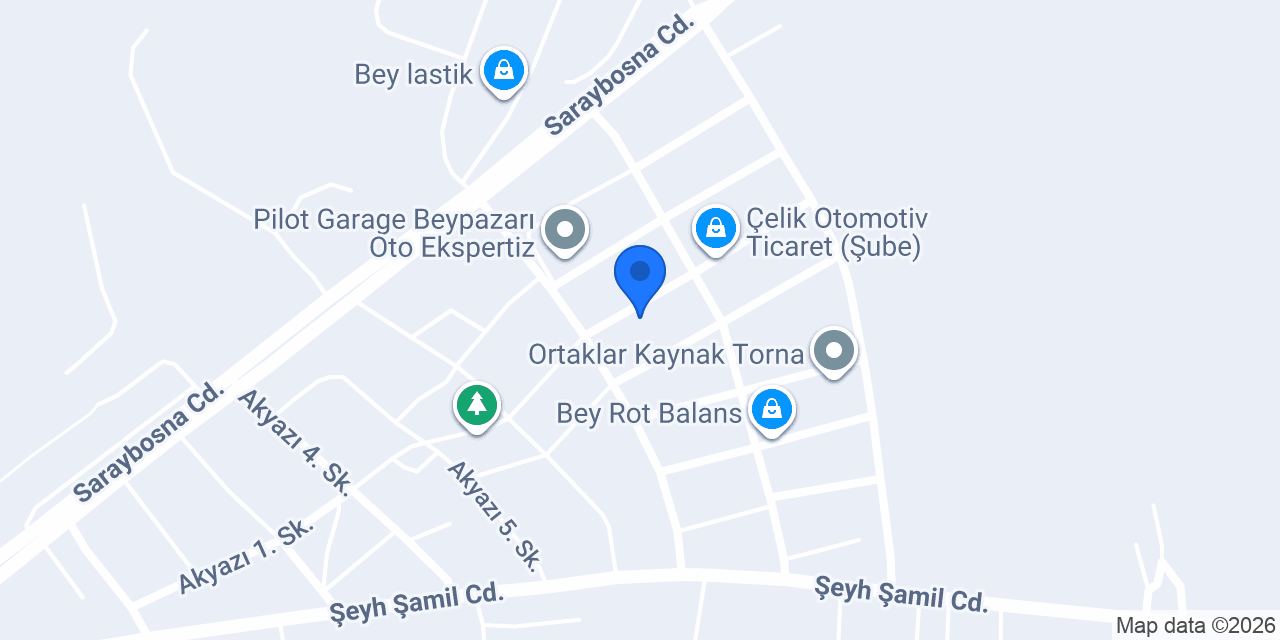 İLDEŞ OTO YEDEK PARÇA konumu