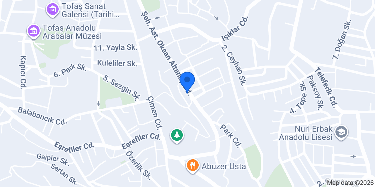 Cihan Kuaför Salonu konumu