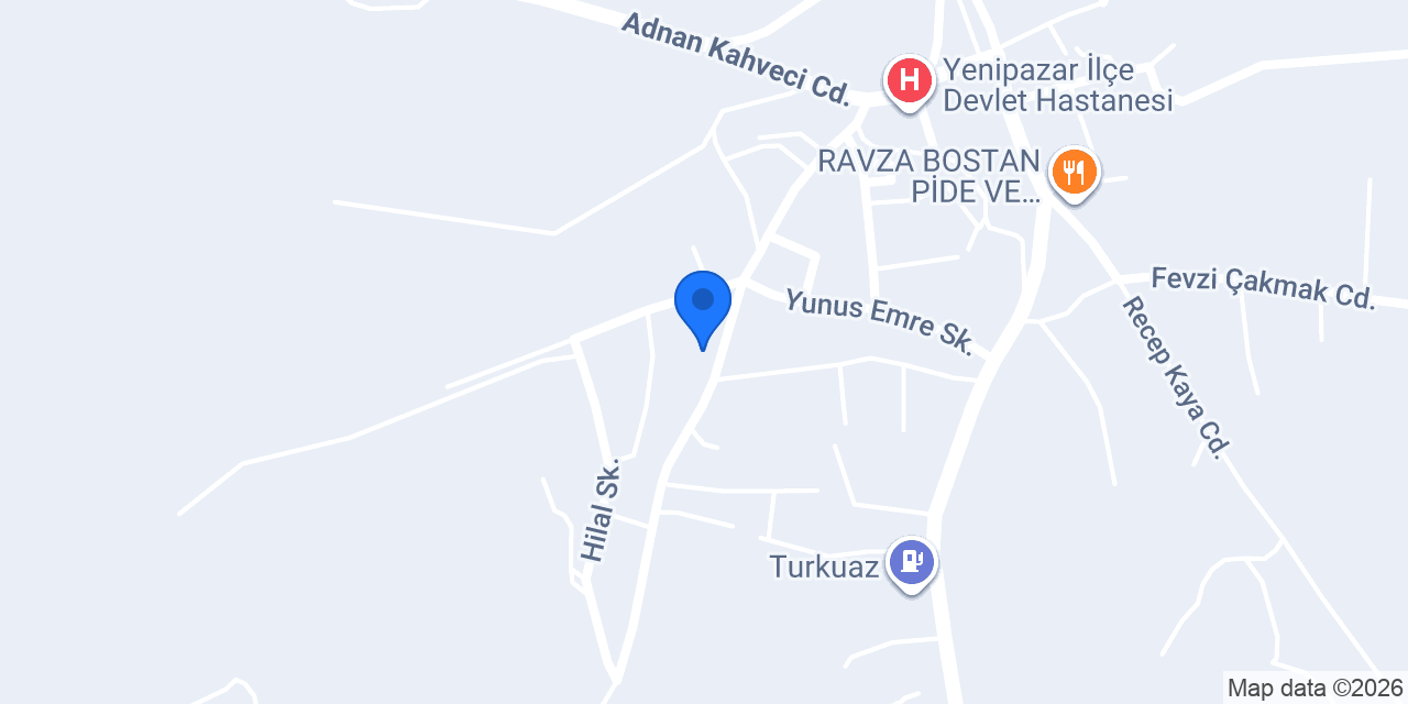 DARICALAR MOBİLYA konumu