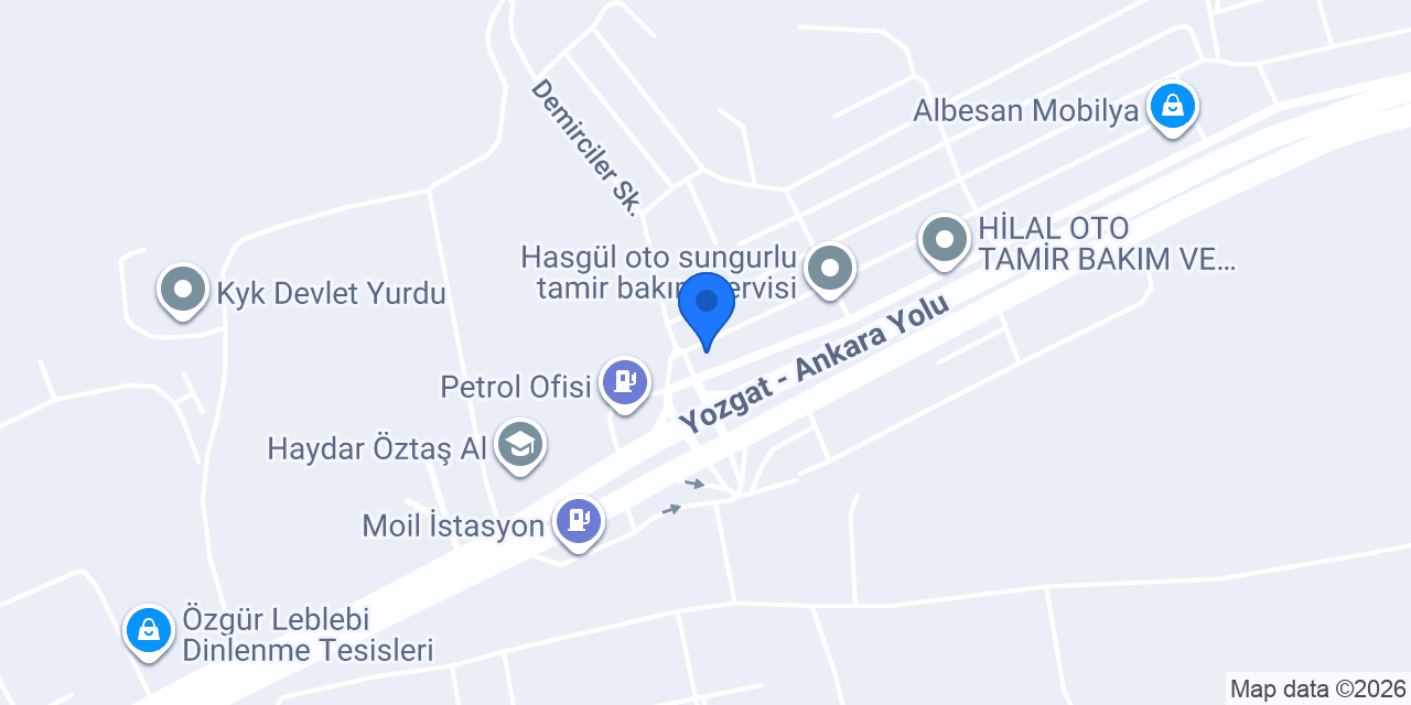 Can Oto Elektirik konumu