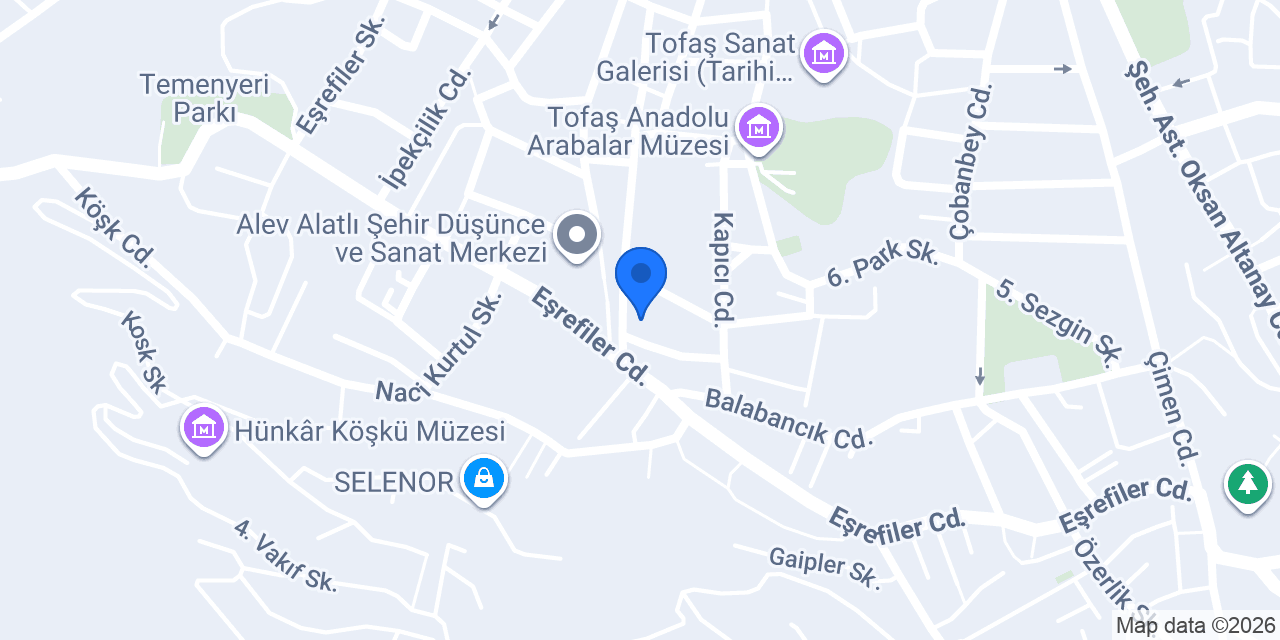 Coşkun Yapı Dekorasyon konumu