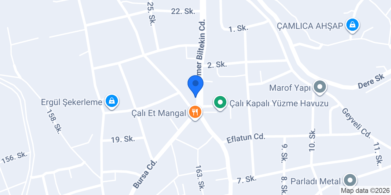 Çimet Et Entegre konumu