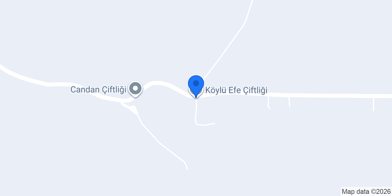 Köylü Efe Çiftliği konumu