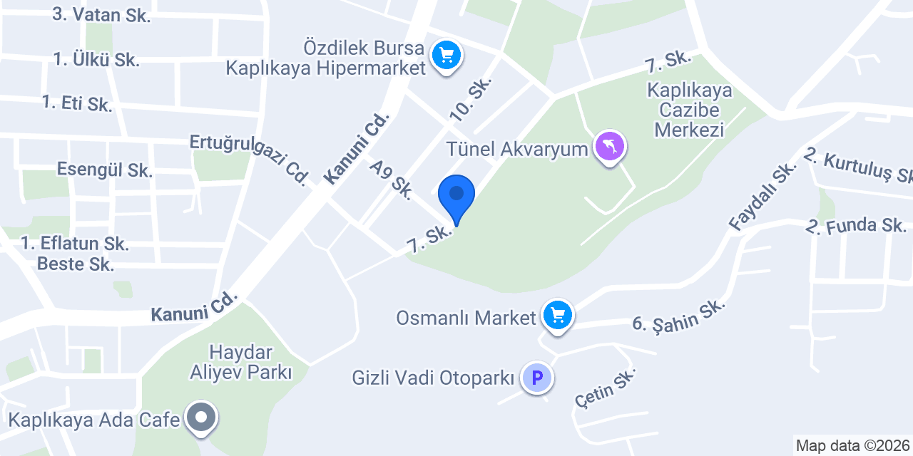 Cazibe Aile Çay Bahçesi konumu