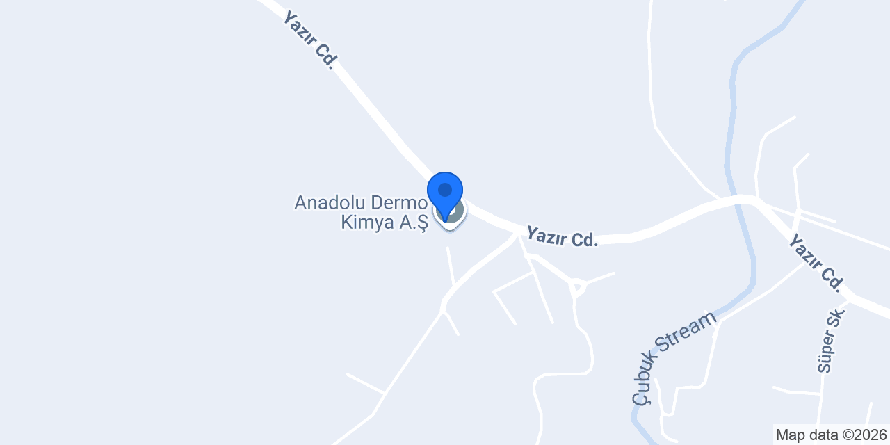ANADOLU DERMO KİMYA konumu
