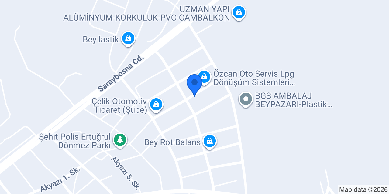 ATAK OTO VOLKSWAGEN TAMİRHANESİ konumu