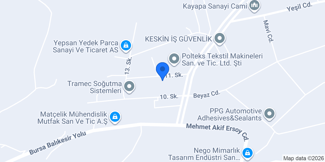 Sonel Boya A.Ş konumu