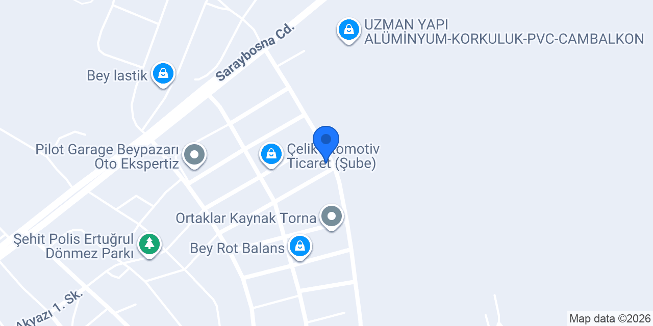 Beypazari Ototest Kompitest Compitest Computest Eksper konumu