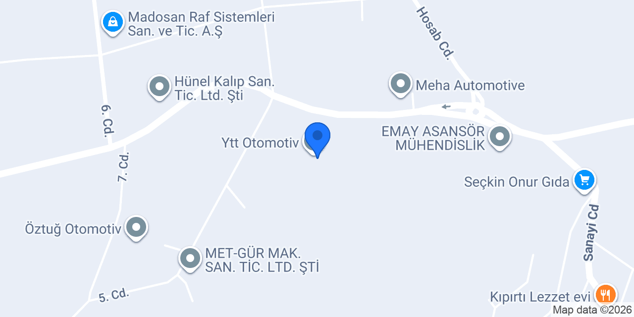 Ytt Otomotiv konumu