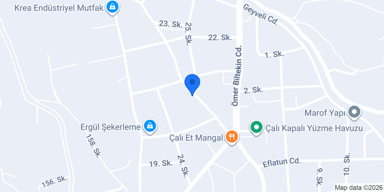 Egetray Kablo Kanal Sistemeri konumu