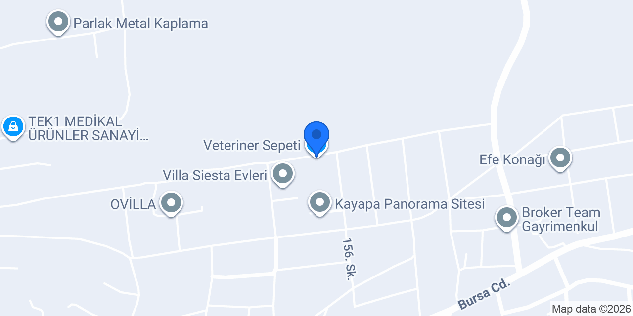 Veteriner Sepeti konumu