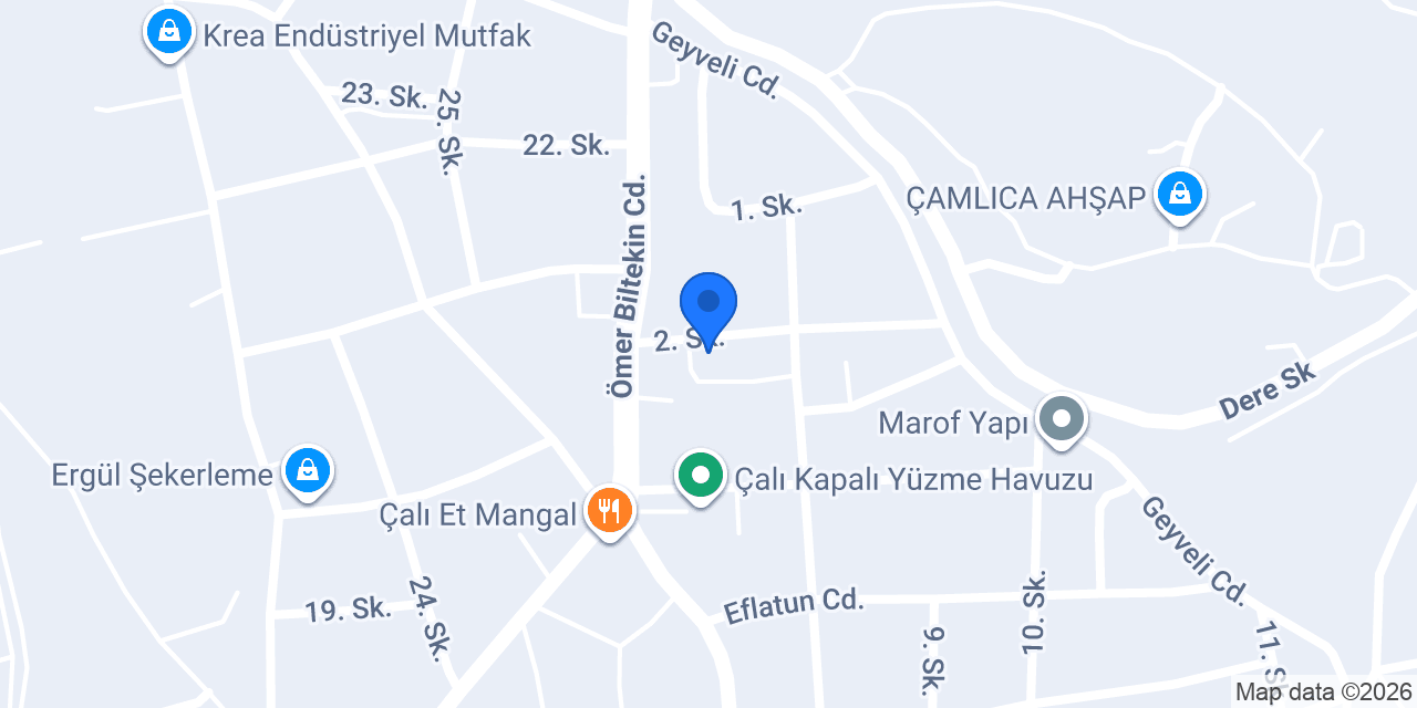 Gama Akü konumu