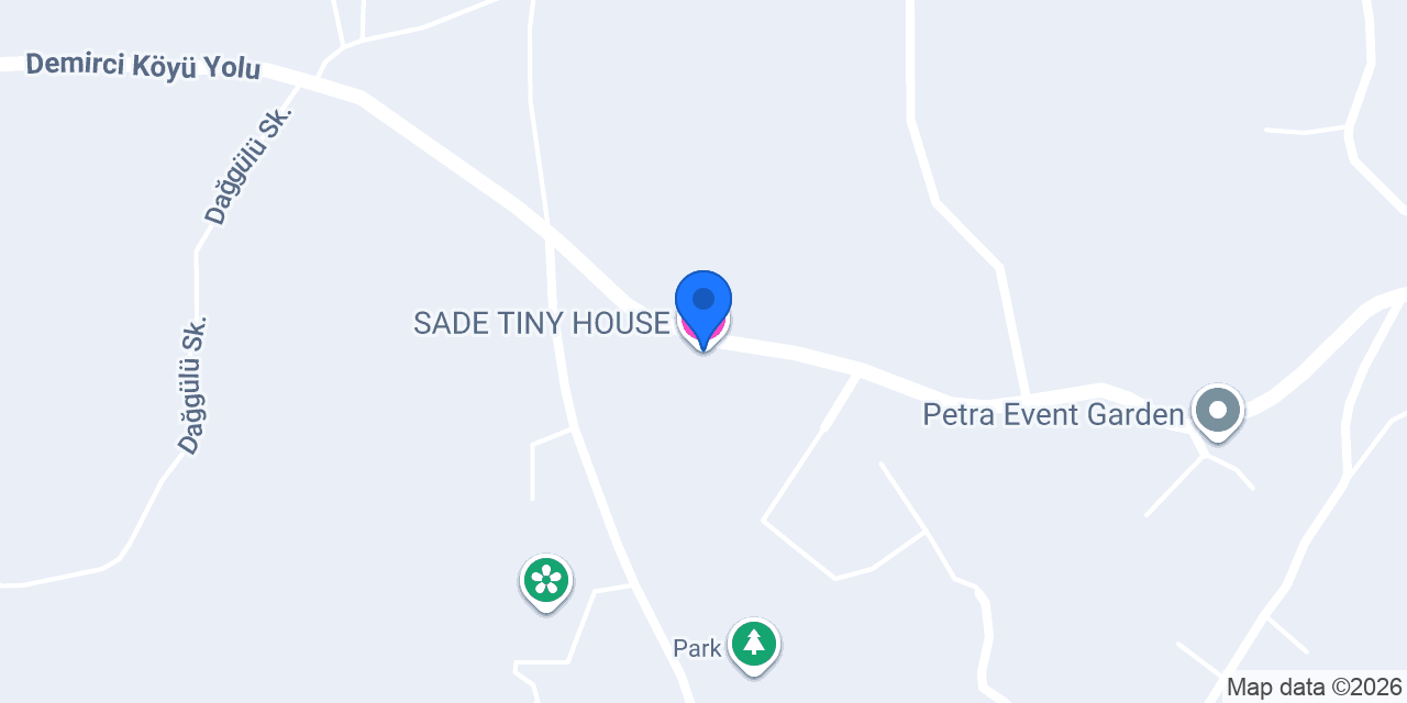 SADE TINY HOUSE konumu