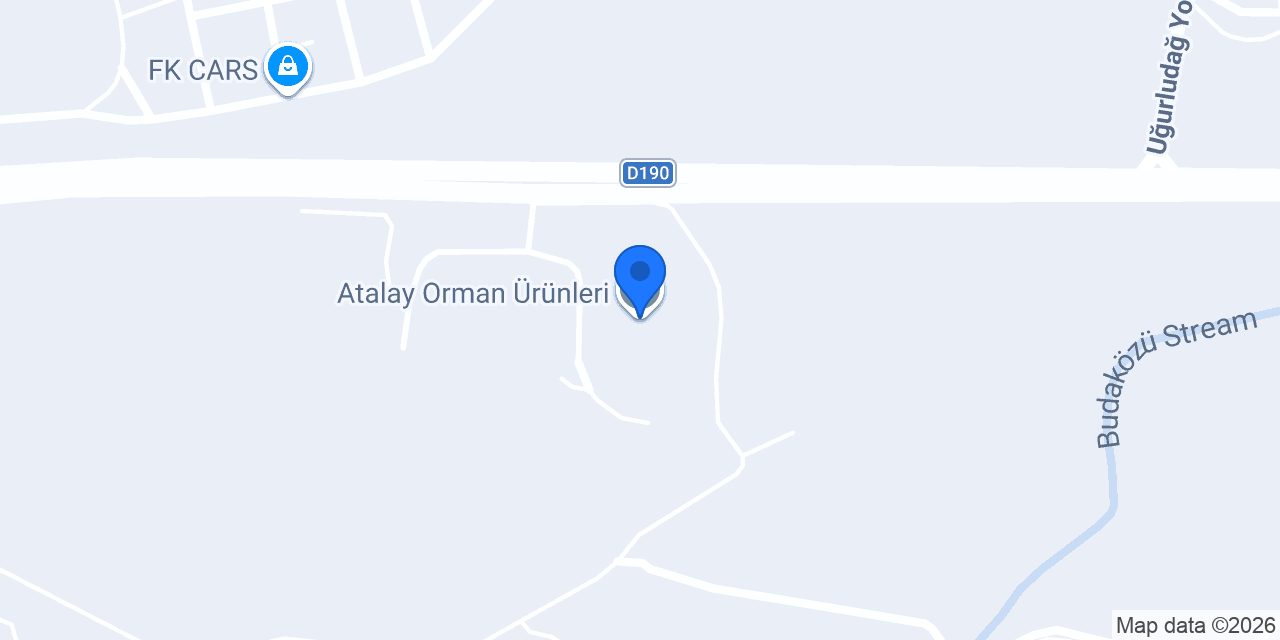 Atalay Orman Ürünleri konumu
