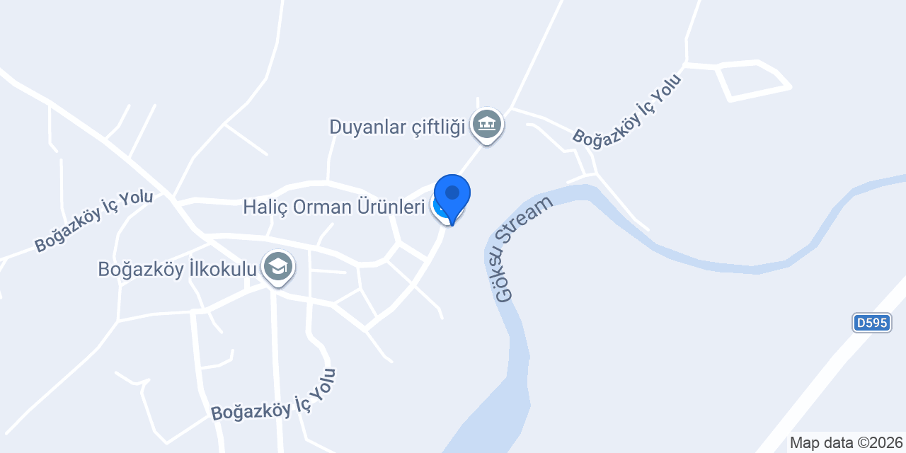 Haliç Orman Ürünleri konumu