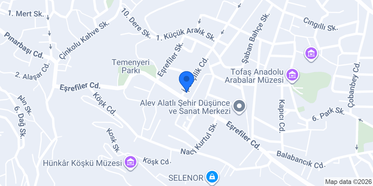 Mercan İlaçlama konumu