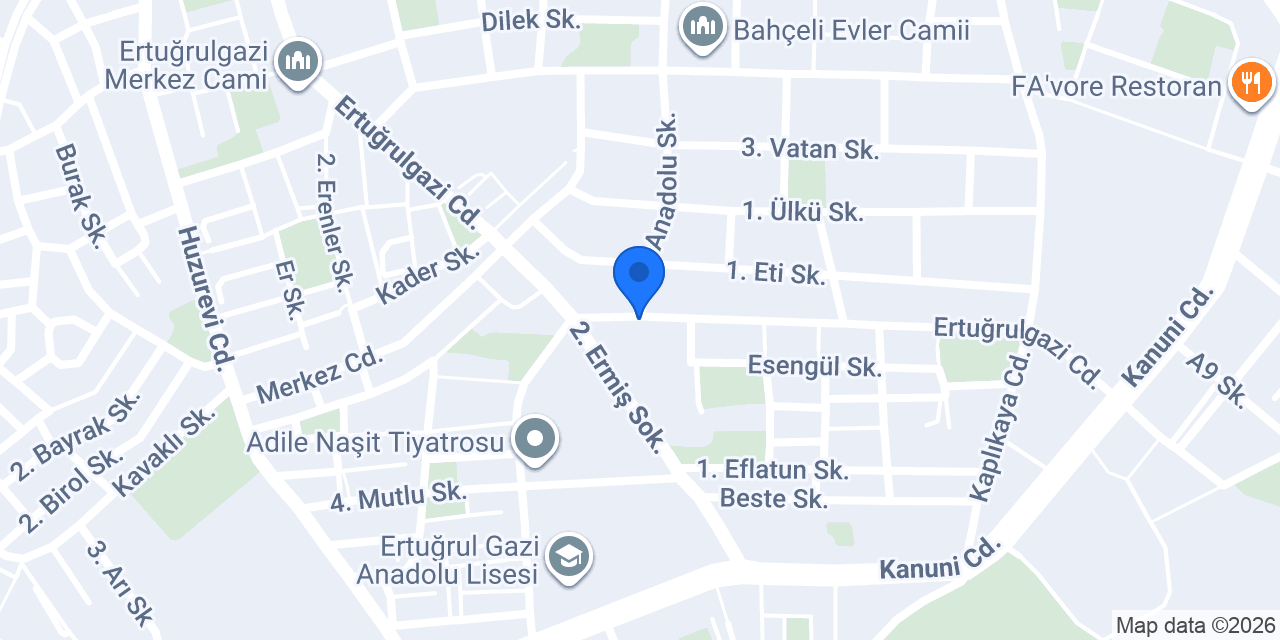 Luvi Güzellik Merkezi konumu