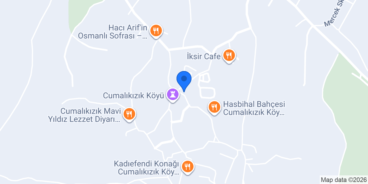 Cumalikızık İlkokulu konumu