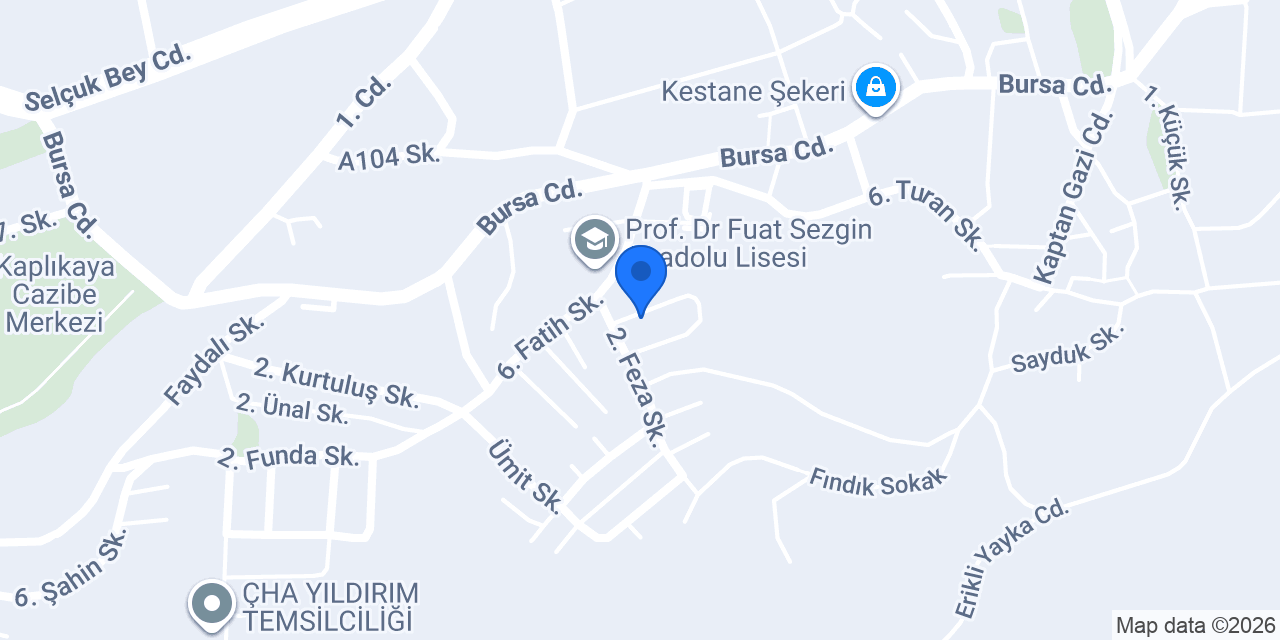ATEŞ MEKANİK konumu
