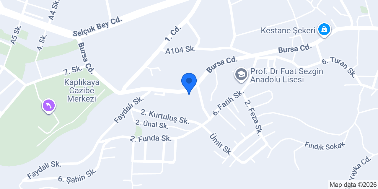 Afina Mobilya konumu