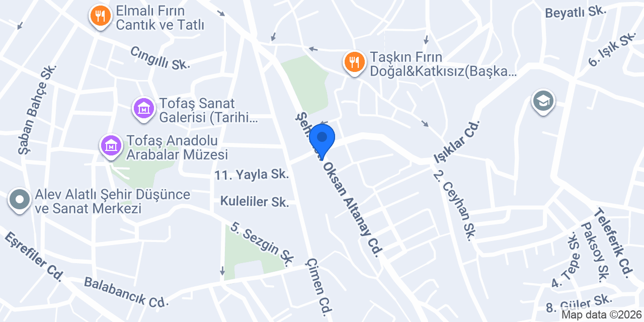 Eczane Yenimahalle konumu