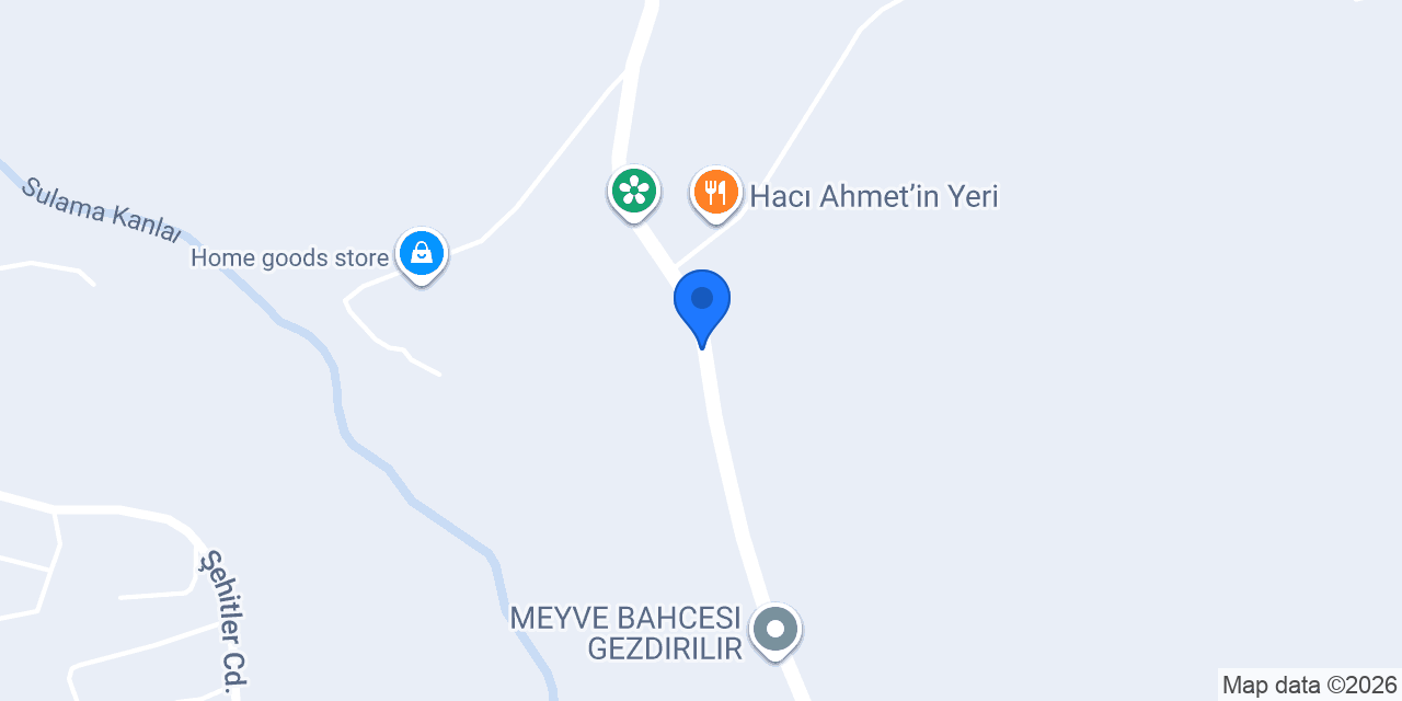Aktürk Meyve Bahçesi konumu