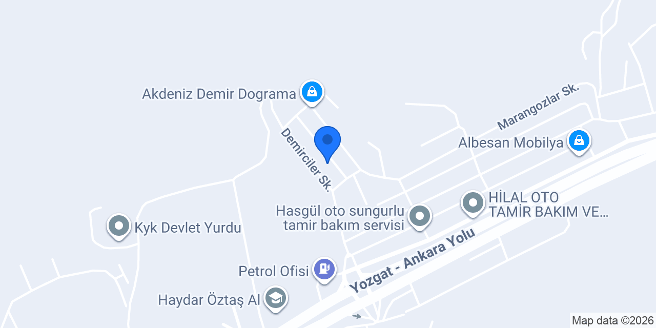 AYKAÇ OTOYAĞ konumu