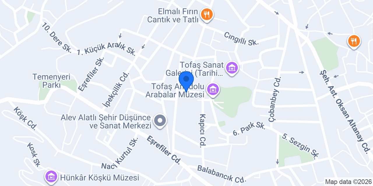 Umurbey Eczanesi konumu