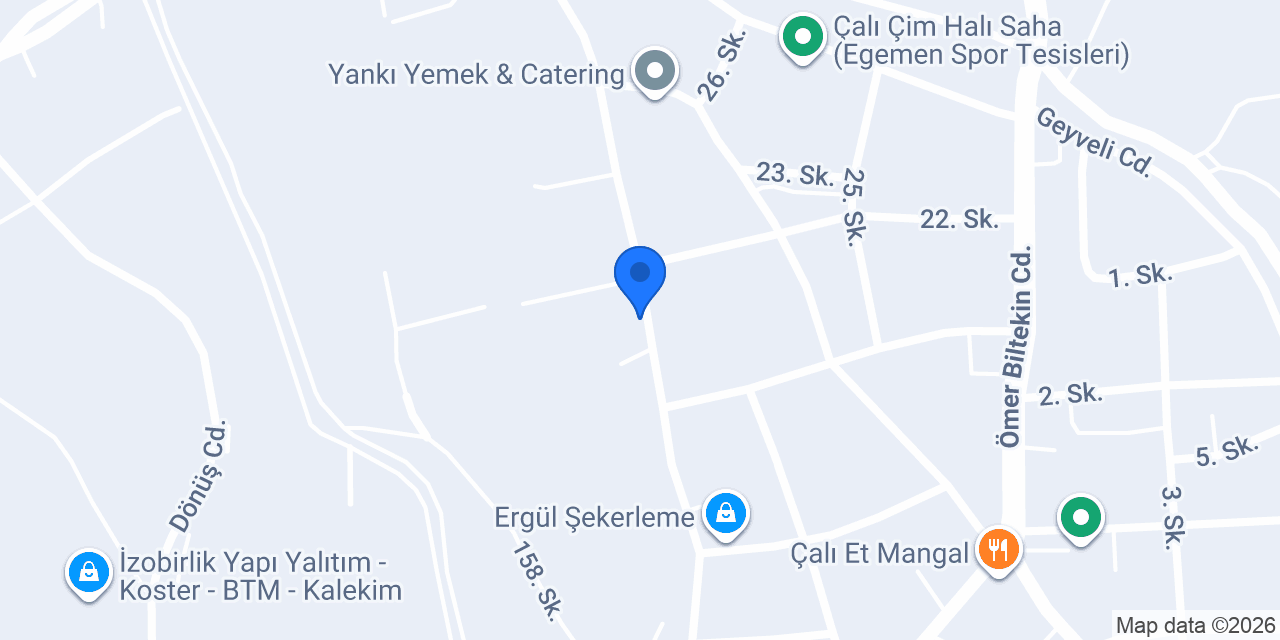Asmet Otomotiv konumu