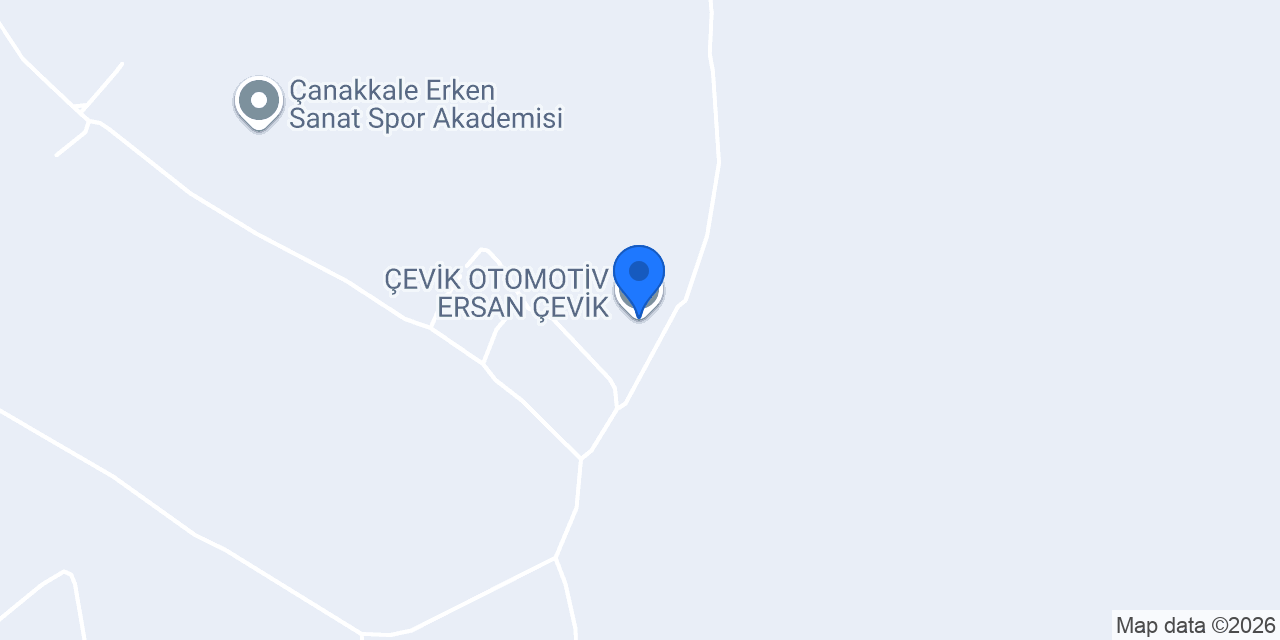 ÇEVİK OTOMOTİV ERSAN ÇEVİK konumu