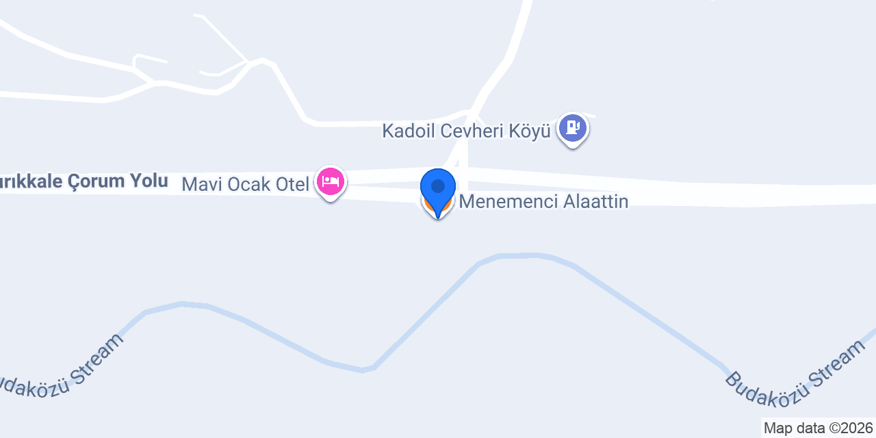 Menemenci Alaattin konumu