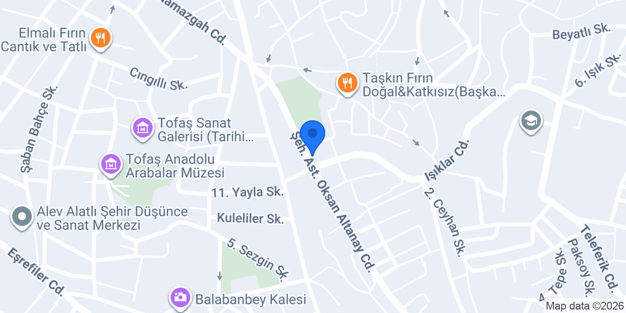 Subaşı Elektrik konumu