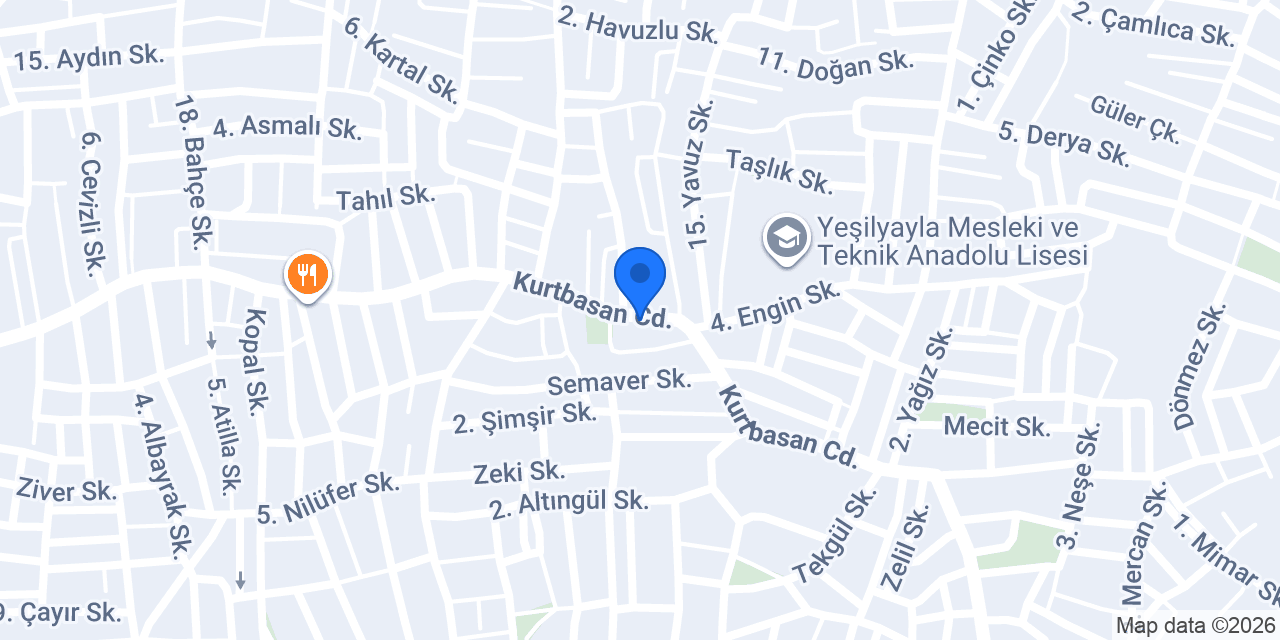 Damla Dondurma konumu