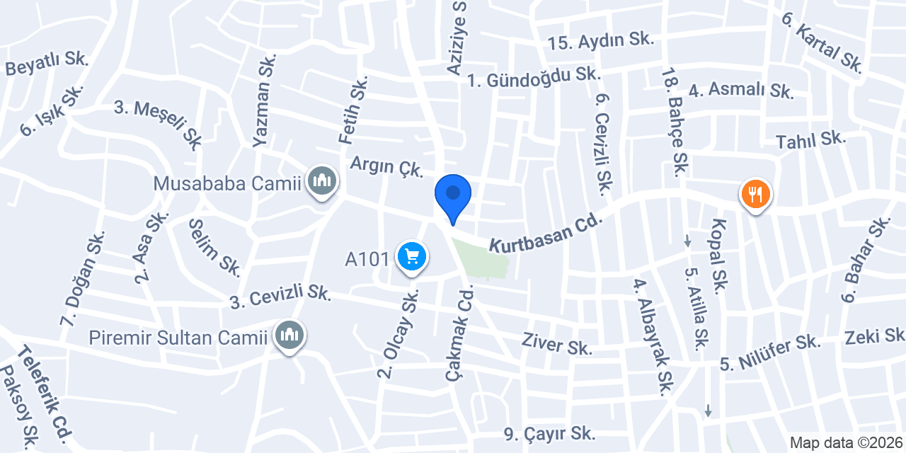Köşem Erkek Kuaförü konumu