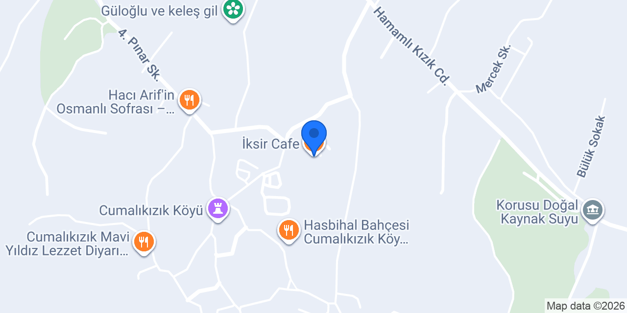 İksir Cafe konumu