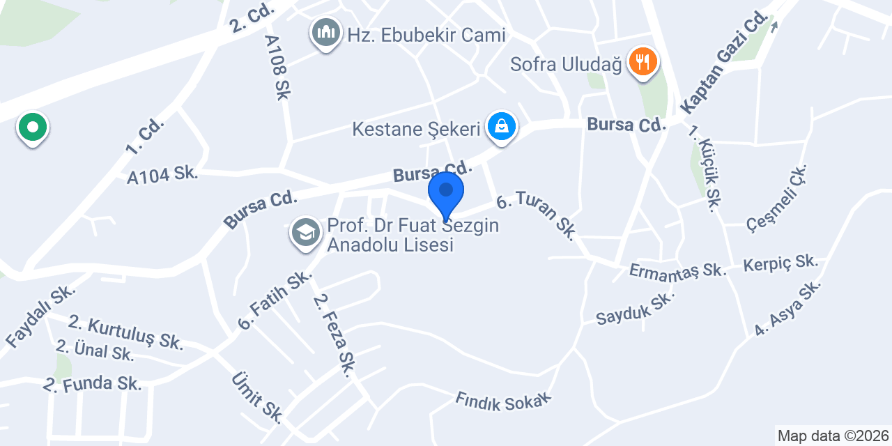 Çınar Elektrik konumu