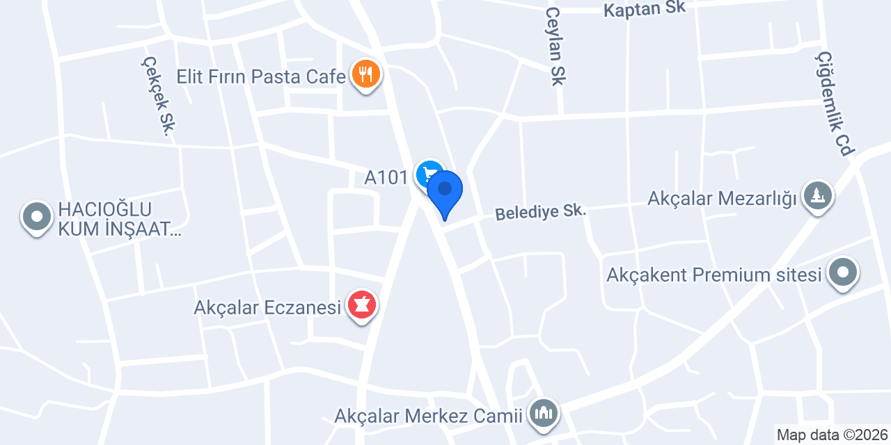 Köz sokak lezzetleri konumu