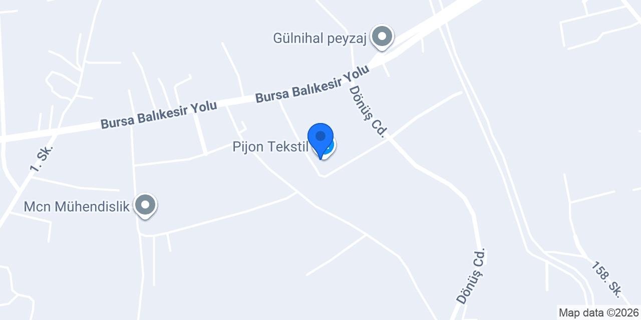 Pijon Tekstil konumu