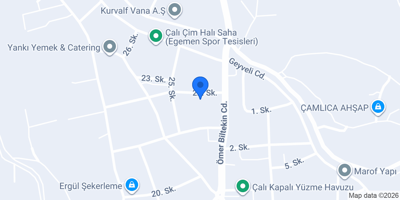 K.P.S. Yedek Parça konumu