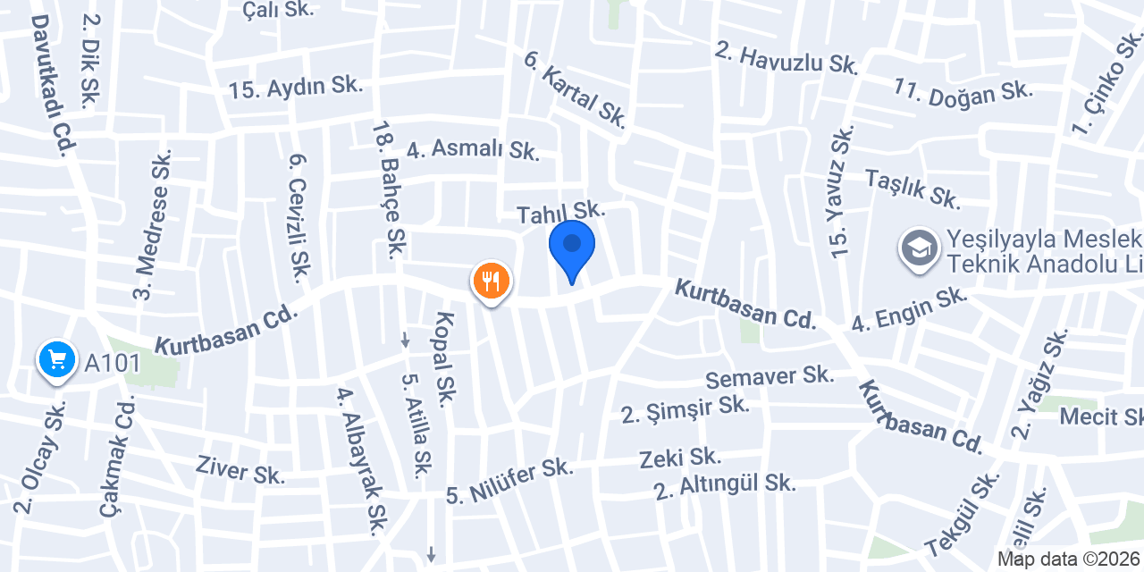 Gizem Yapı Malzemeleri konumu