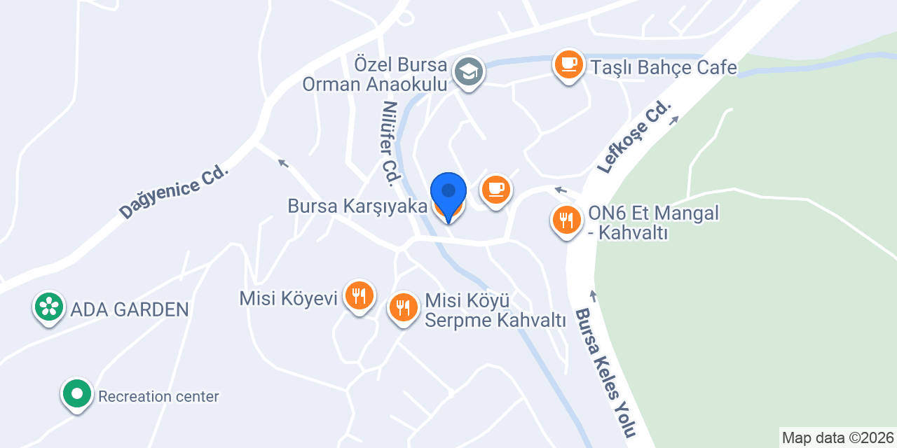 Bursa Karşıyaka konumu