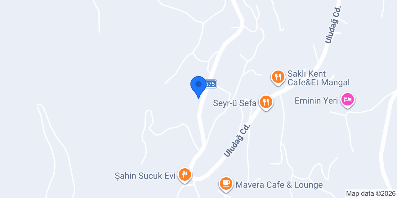 Yeşil Vadi Cafe konumu