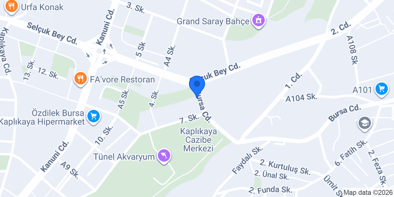 Matematik Türkçe Özel Ders konumu