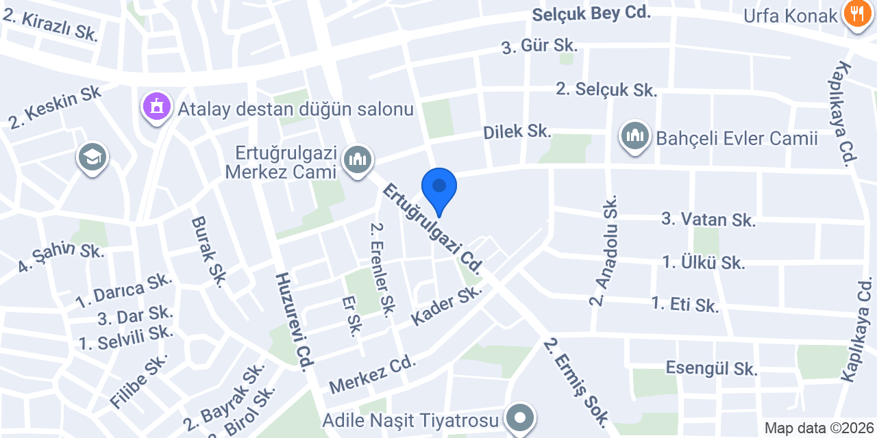 Ali Riza Bey İlkokulu konumu