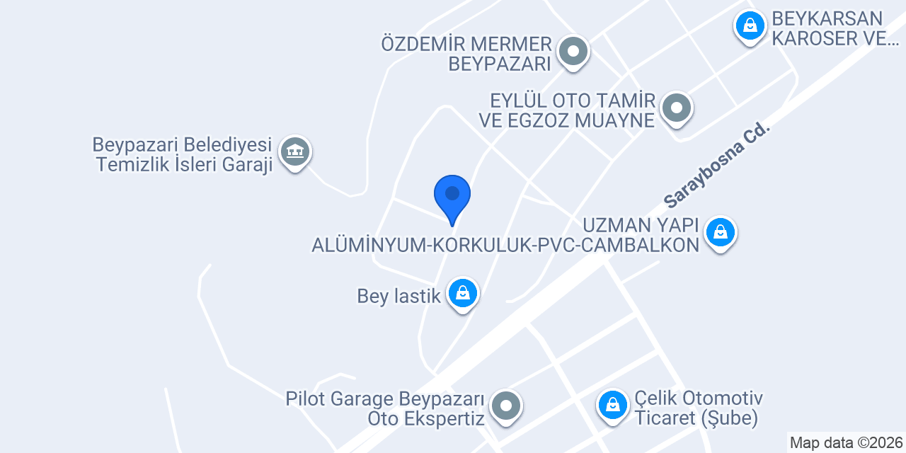 KUŞKONMAZPROFİL KAROSER & ÜSTYAPI EKİPMANLARI konumu