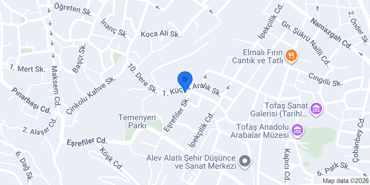 Elif Ceylan HAİR & MAKEUP STUDIO konumu