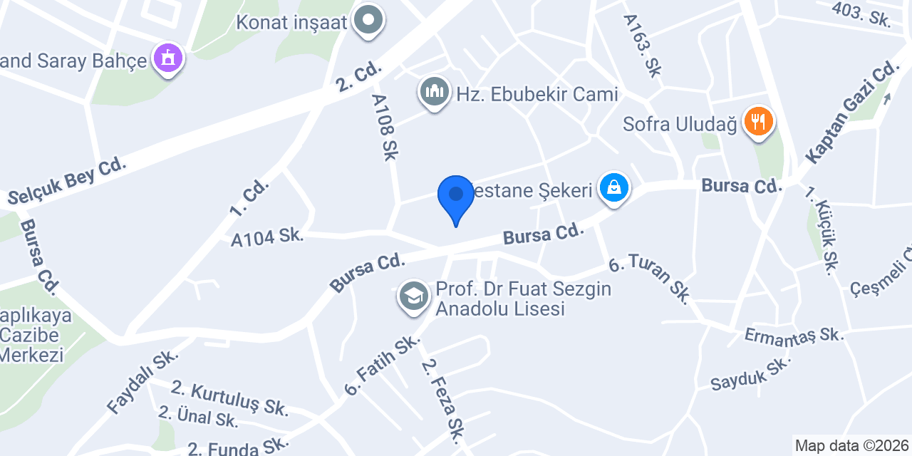 ADANUROĞULLARI İNŞAAT' konumu