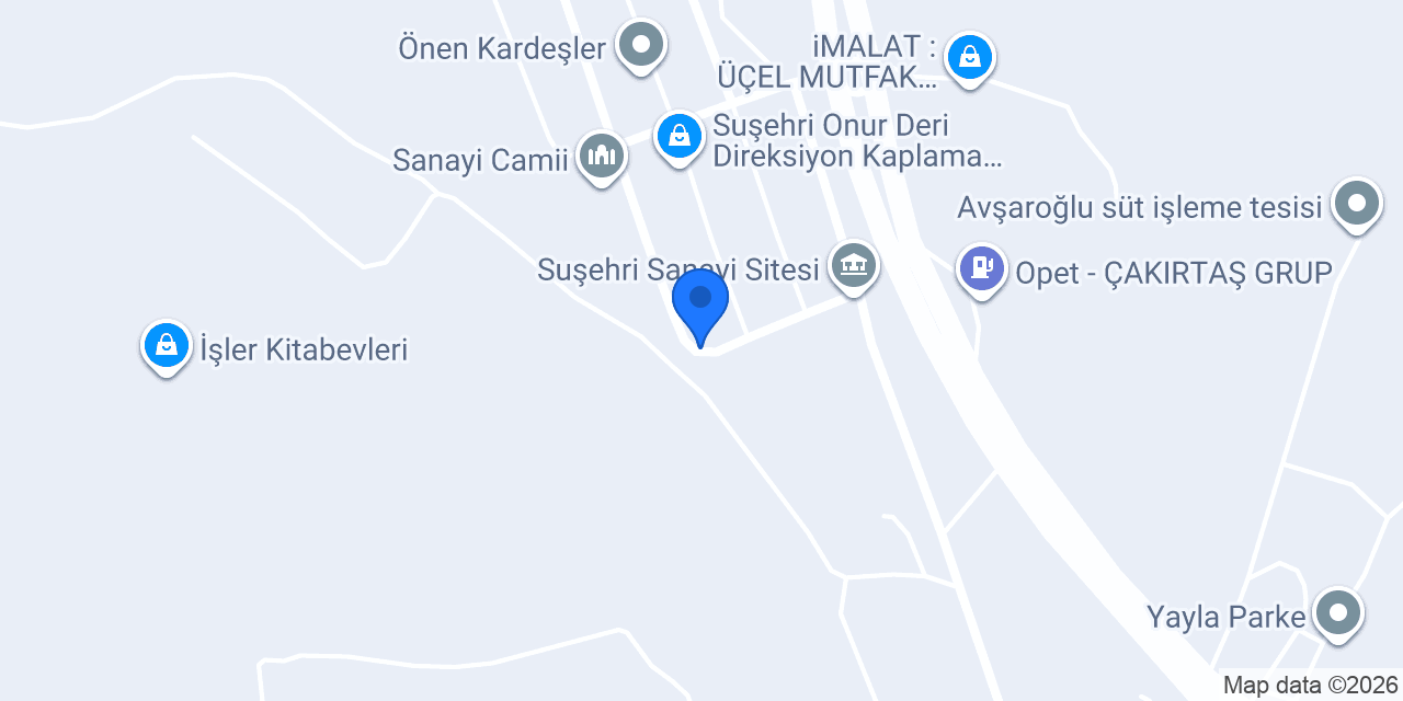 SUŞEHRİ AYHAN MERMER konumu