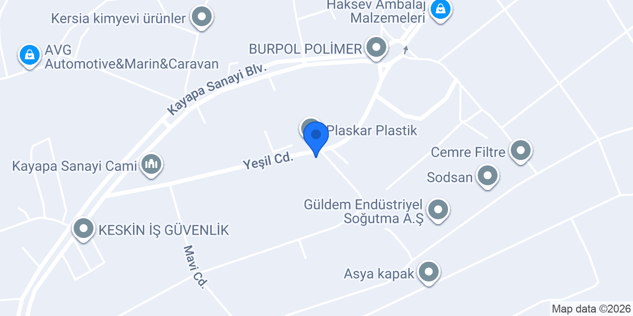 BYB ETİKET A.Ş. konumu