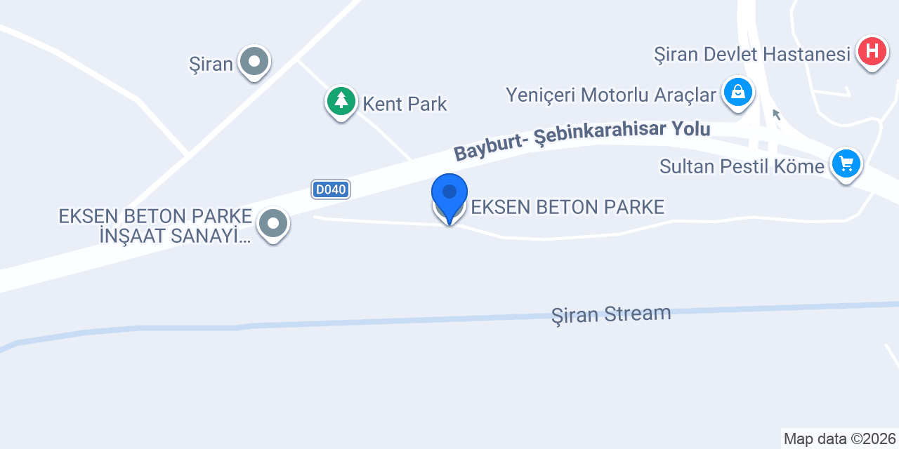 EKSEN BETON PARKE konumu